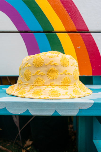 SHACK SUN & WAVE BUCKET HAT ☀️ YELLOW