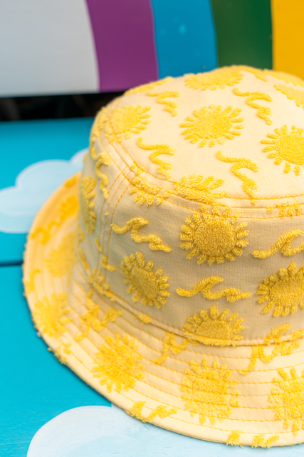 SHACK SUN & WAVE BUCKET HAT ☀️ YELLOW