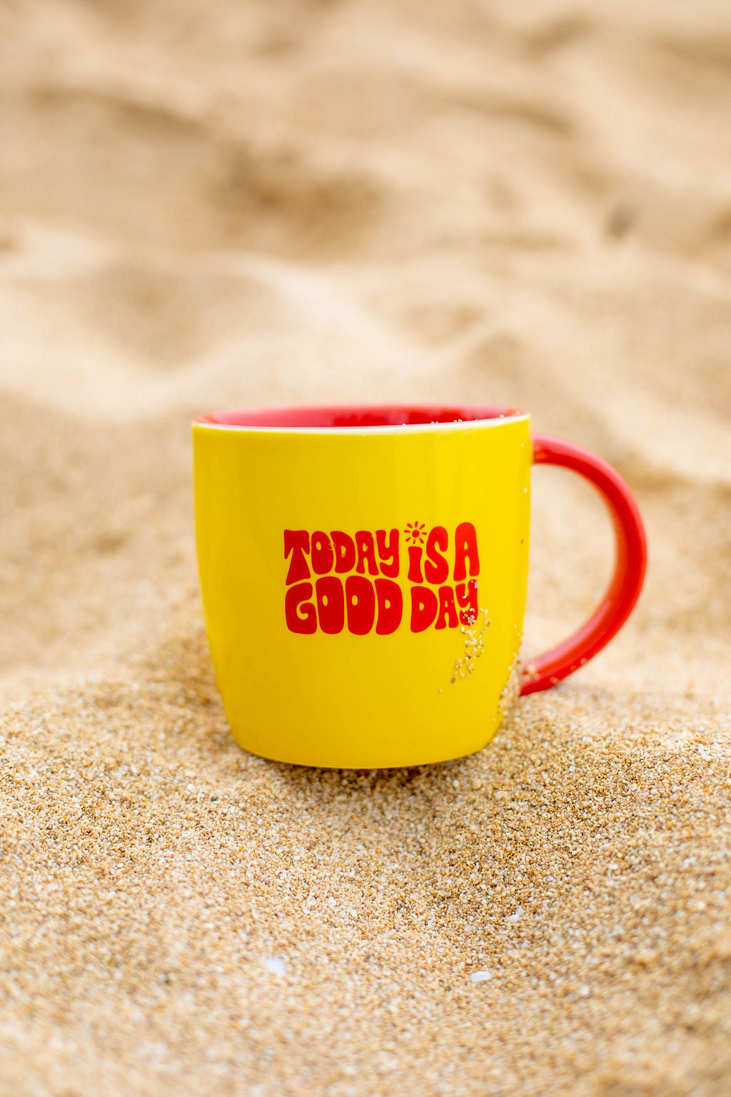 GROOVY TIAGD LIFEGUARD MUG 🌊☀️ YELLOW