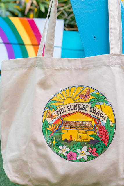 VINTAGE SHACK VIBES TOTE BAG ☀️ NATURAL