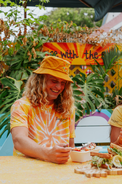 TODAY IS A GOOD DAY CORDUROY BUCKET HAT 🌈☀️ GOLDEN YELLOW