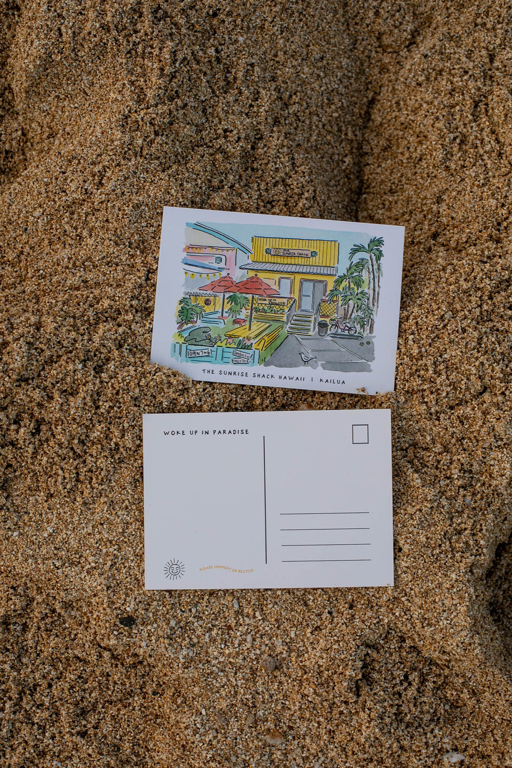 SHACK POSTCARDS PACK ☀️