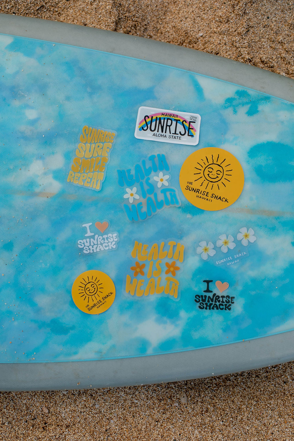SHACK LOVE STICKER PACK 💛🏄🏽☀️