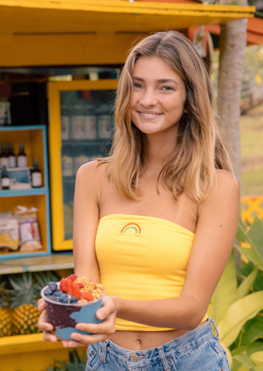 &quot;ALL RAINBOWS&quot; TUBE TOP