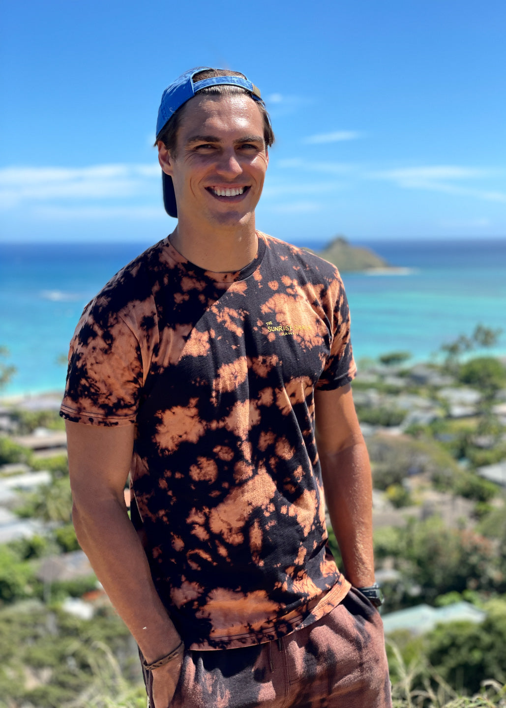 BLACK TIE DYE UNISEX T-SHIRT