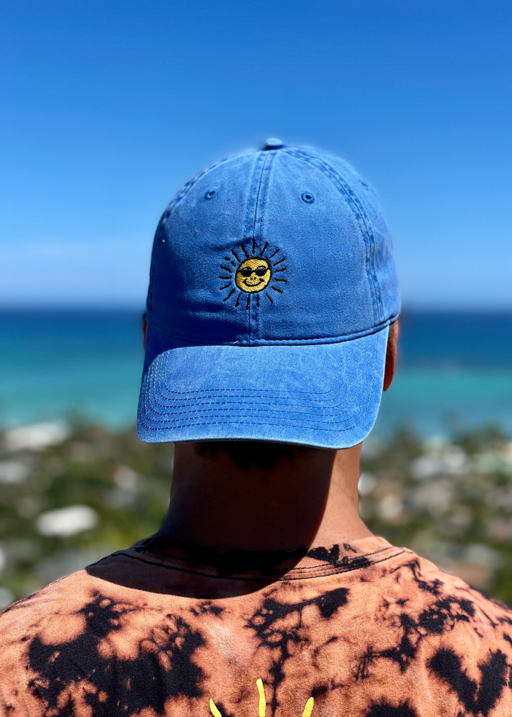 TODAY IS A GOOD DAY DEEP BLUE DAD HAT