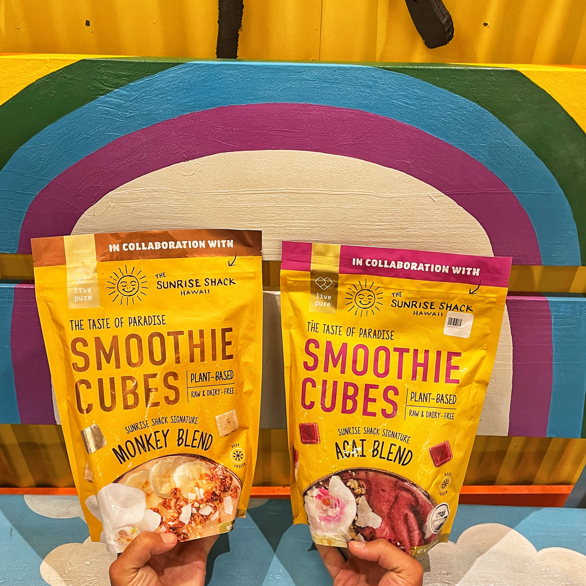 Smoothie Cube Acai &amp; Monkey Flavor (Live Pure Collaboration) (pack of 2) 1 each